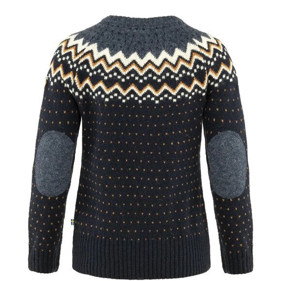 Fjallraven Ovik Knit Wool Sweater Womens Small Navy Crewneck - Picture 2 of 8